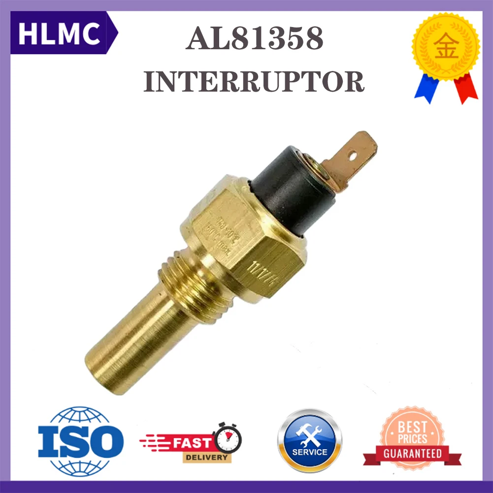 

Construction Machinery Parts Low Oil Temperature Switch AL81358 for Tractors 1654 1854 2054 2104 5620 6010 6100