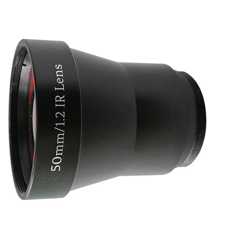 Custom 50mm/1.0 Thermal Imaging Scope Athermalized Fixed Focus Lens Infrared Optical Lenses for Both Cooled and Uncooled