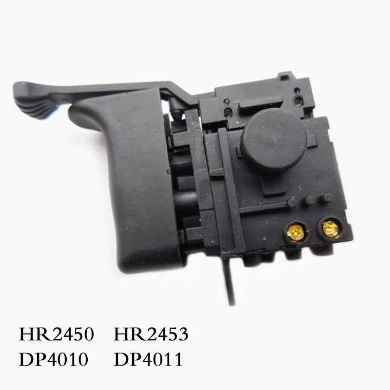 Electric Hammer Drill Speed Control Switch Compatible with Makita HR2450 HR2453 DP4010 DP4011 Power Tool Spare Parts