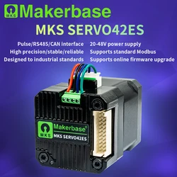 Makerbase MKS SERVO42ES NEMA17 closed loop stepper motor Driver CNC 3d printer for Gen_L FOC quiet and efficient