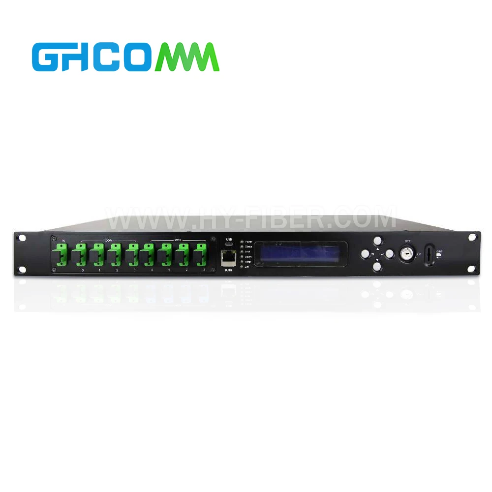 

XGSPON WDM EDFA 4 Way FTTH Fiber Optical EDFA Amplifier 1270nm 1577nm 1490nm 1310nm 1550nm