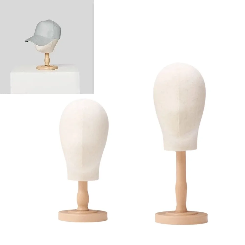 

Multi-color Model Head Model Detachable Portable Wig Head Holders Stable Head Model Cap Hat Display Rack Home Use
