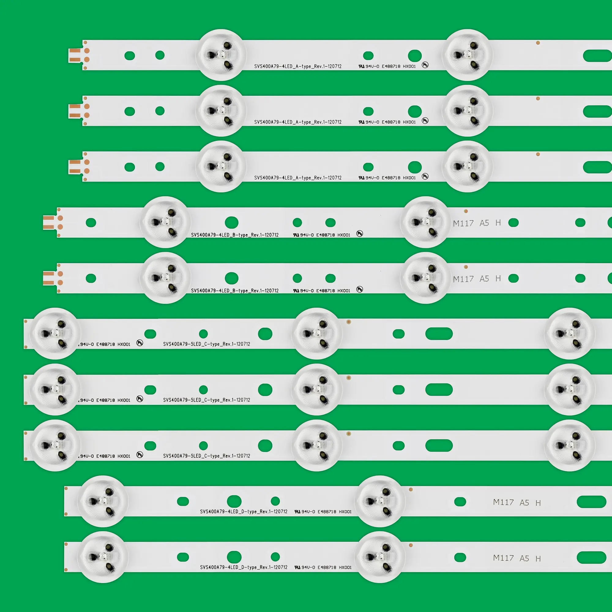 LED Backlight Bars For Philips 40PFL3108T/60 40PFL3208T/60 40PFL3208H/12 40PFL3078/12 40PFL3107H/60 40PFL3107H/12 40PFL3078K/12