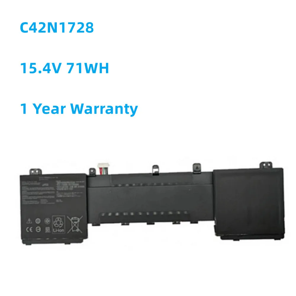 

C42N1728 15.4V 71WH Laptop Battery for ASUS Zenbook Pro 15 UX550GE UX550GEX UX550GD UX550GDX UX580G UX580GD UX580GDX UX580GE