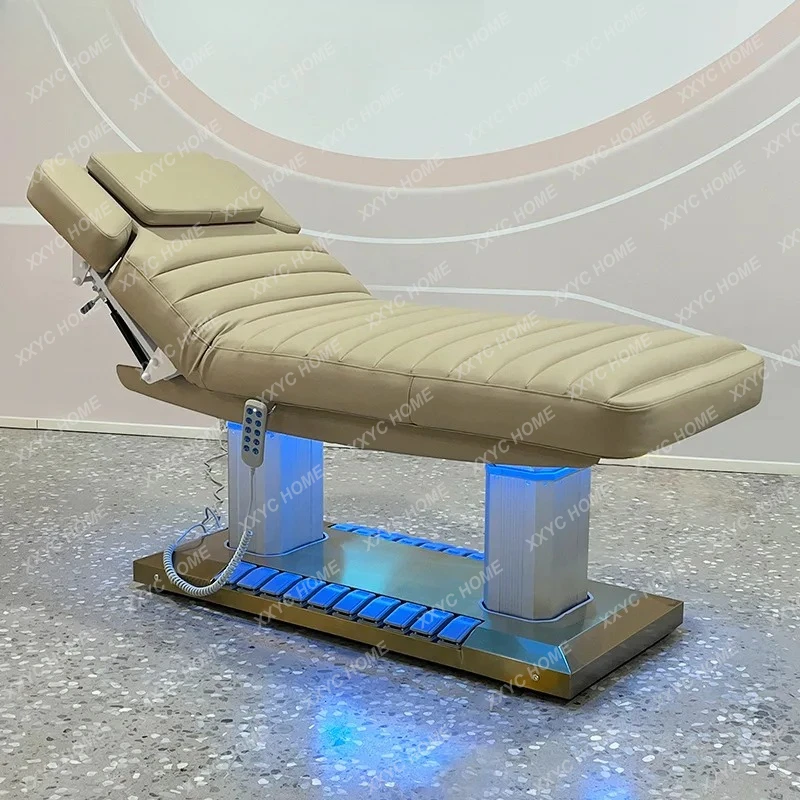 

Многофункциональная электрическая косметологическая кушетка, специальная кушетка для спа-салонов и массажа, кушетка для инъекций и микропластики лица.