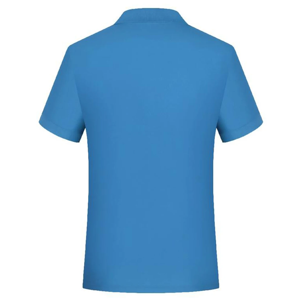 Camiseta Polo en blanco para hombre, venta al por mayor, camiseta con cuello barato, Poloshirt de moda, camisetas informales de verano para hombre,