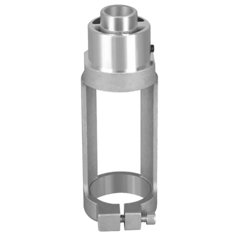 D5 Squarehole Drill Bit Adapter Aluminum Alloy Square Hole Drill Fixing Bracket For 38 To 43mm Drill Tools Chucks 19mm Diameter