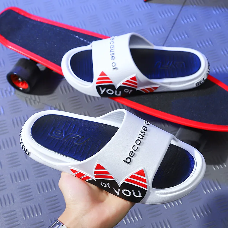 2024 New Sports Slippers Men Women Summer Outdoor Fashion Thick Bottom Wear-Resisting Sandals and Slippers Leisure Flip Flo