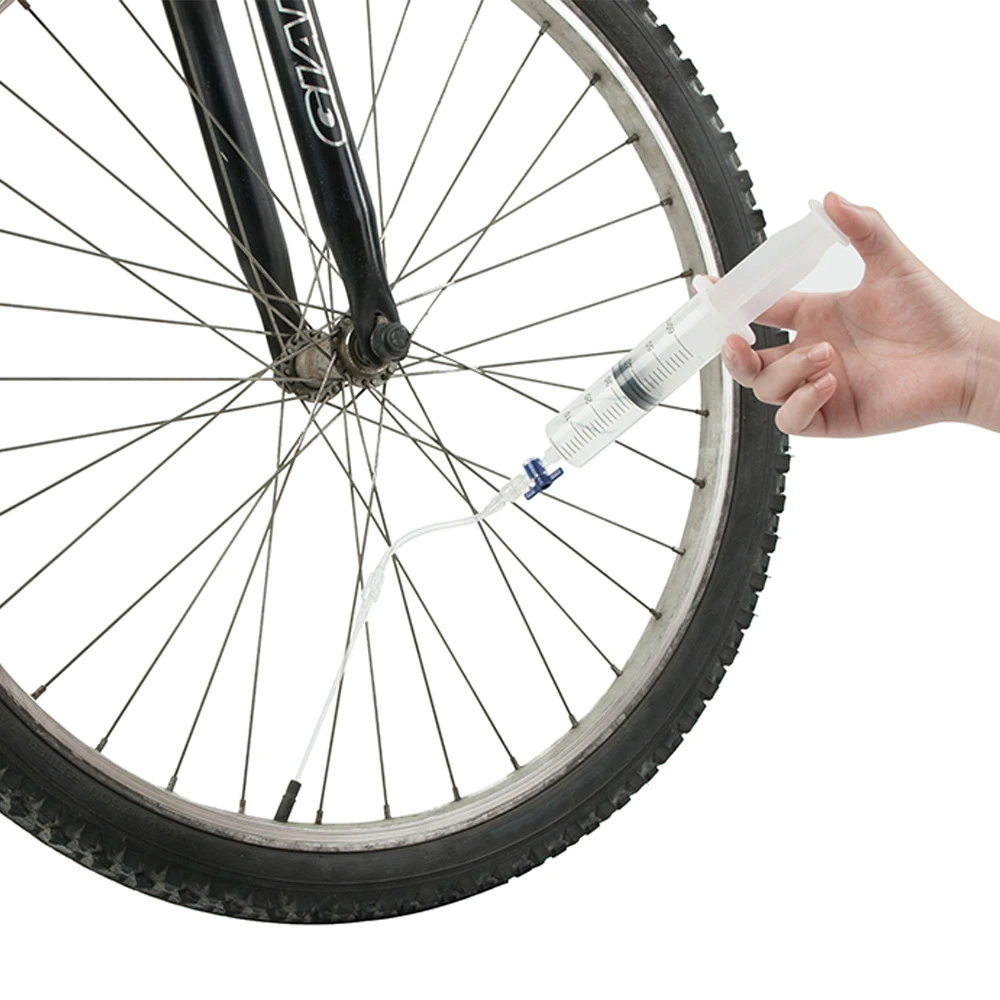 Bicycle Tubeless Tire Sealant Injector MTB Road Bike Fluid Injection Tool  Valve Tool Optional For Bike Repair