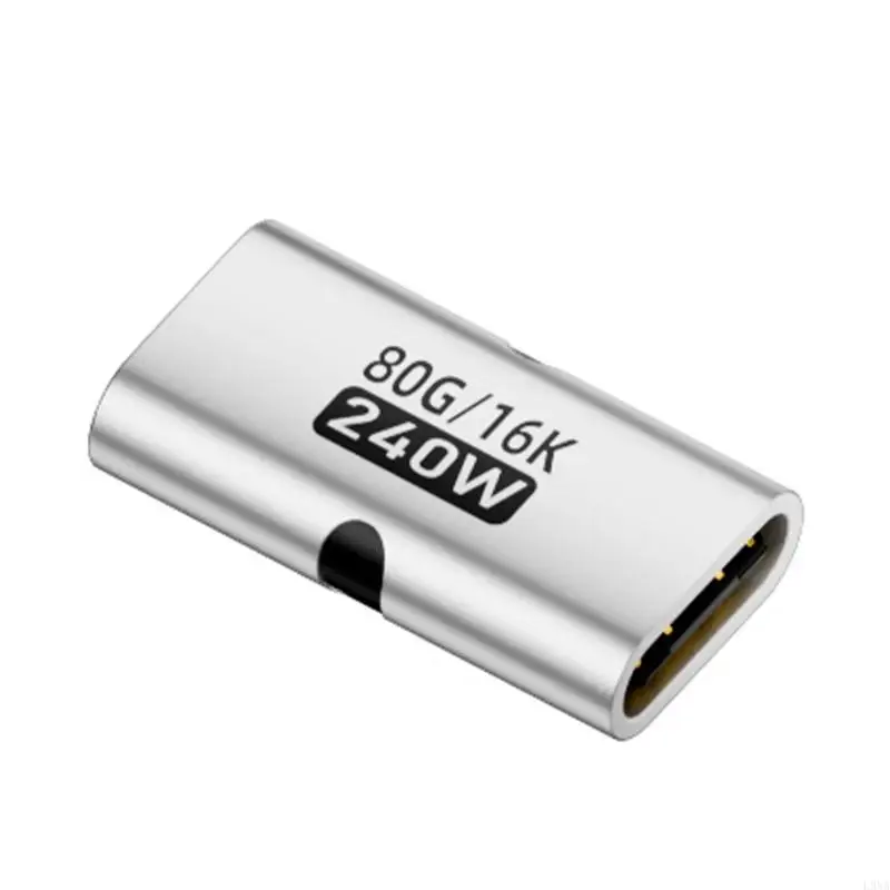 L9NA Metal USB4.0 Adapter Converters Featuring 80Gbps Fast Transmission