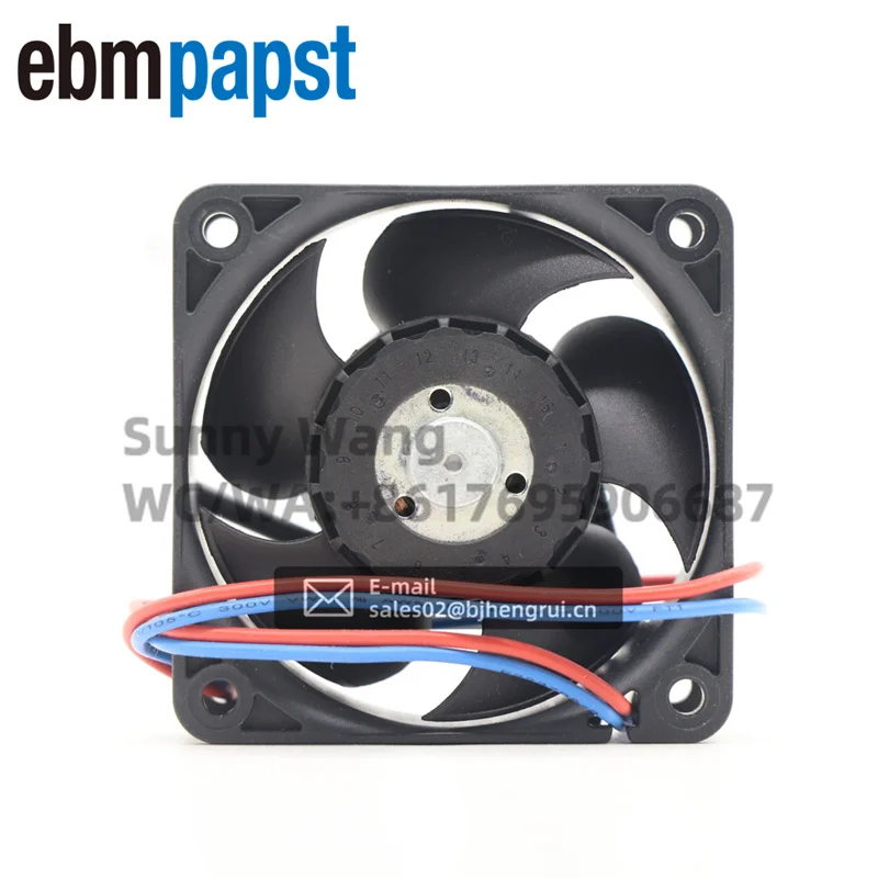 ebmpapst 624HH 24V DC 3.5W 8200RPM 60*60*25mm Ball Bearing Inverter Cabinet Axial Cooling Fan