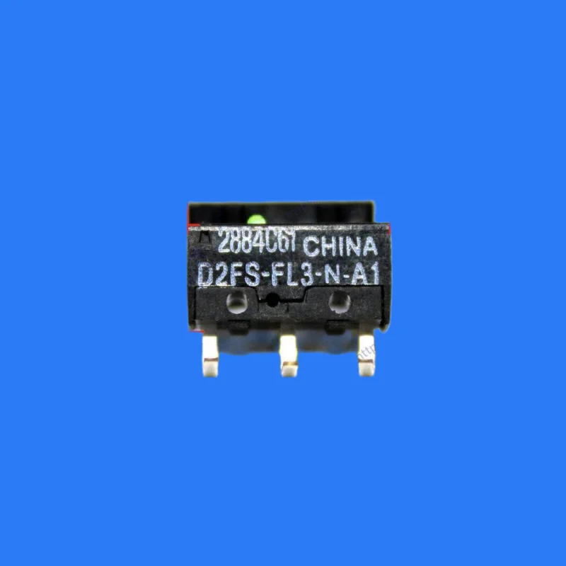 

50 шт./микропереключатели D2FS-FL3-N с изогнутыми ножками, универсальные кнопки для Microsoft, Logitech, Razer