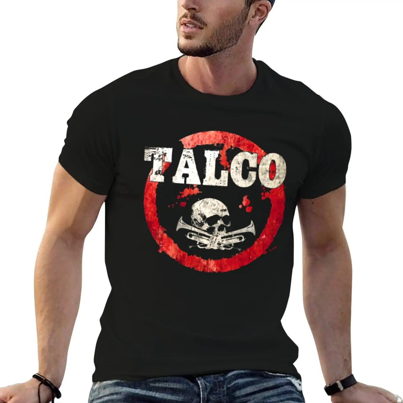 talco band T-Shirt Street Fashion Casual Tee Shirt