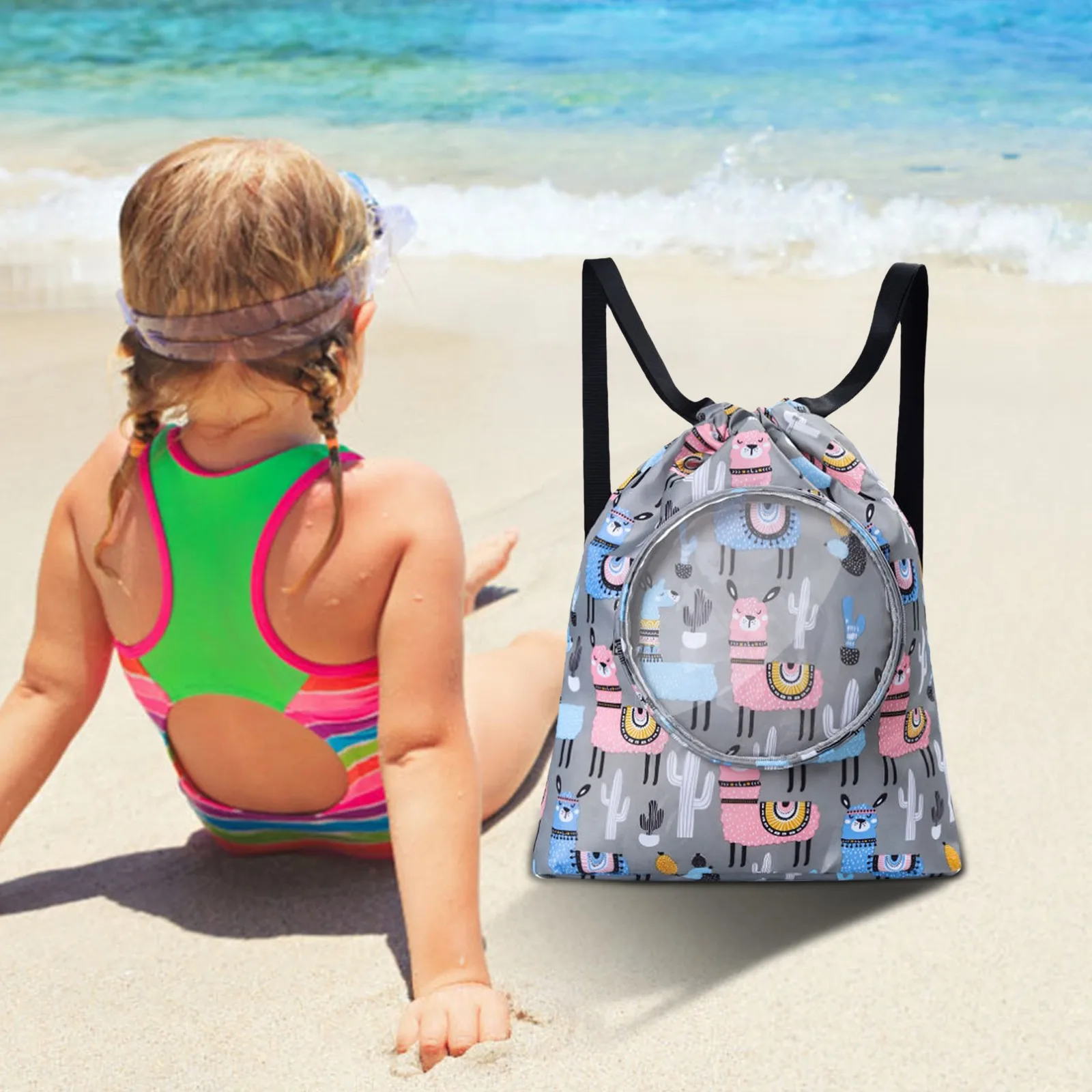 Cheap woman bag deals Children\'S Swimming Bag Dry And Wet Separation Beach Bag Swimming Clothes Storage women\'s bags promotion