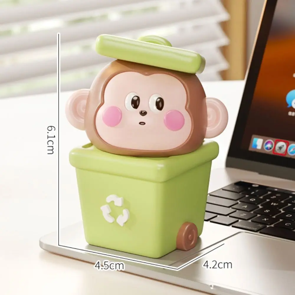 Resin Monkey Miniature Figurine Statue Collectible Little Monkey Ornaments Cartoon Crafts Monkey Landscape Decoration - view 3