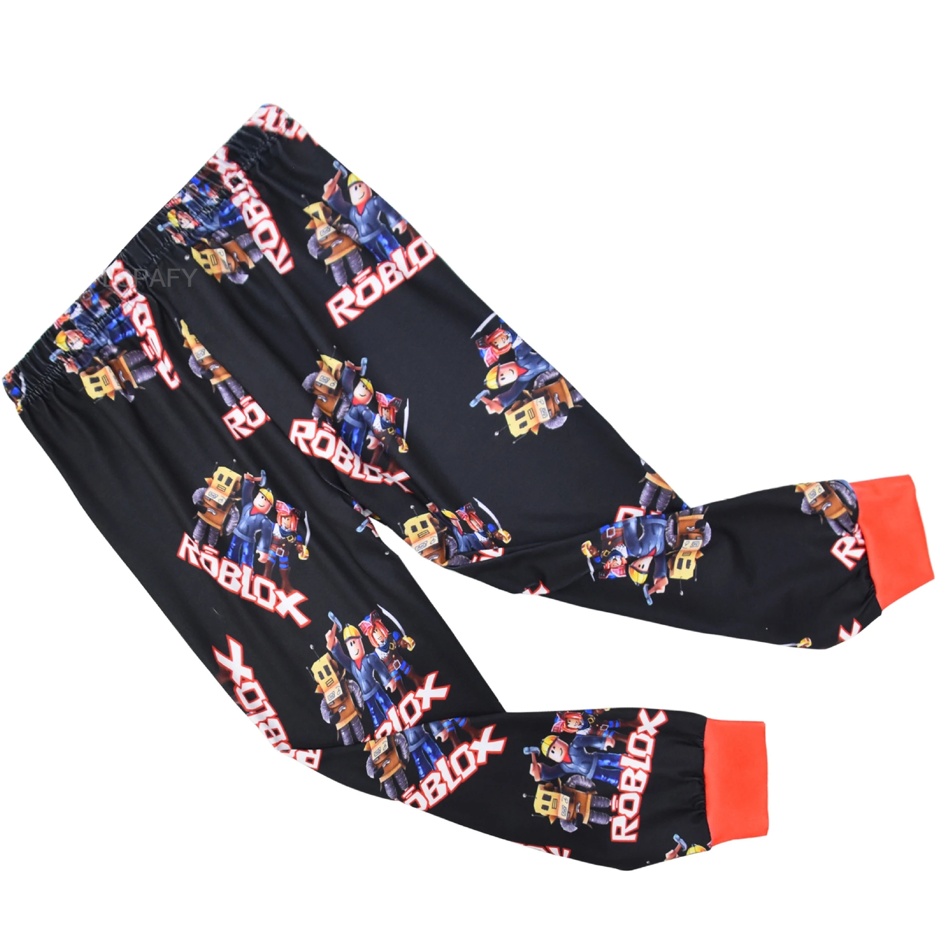 لعبة ROBLOX طقم بيجامات للأطفال ربيع الخريف بنطال بأكمام طويلة بنين بنات مطبوعة قطعتين ملابس منزلية مجموعة ملابس خاصة