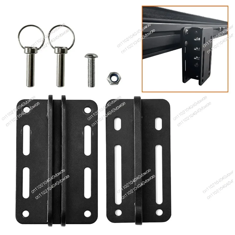 2PCS4X4 Car Side Awning Bracket, Stainless Steel Mounting Kit