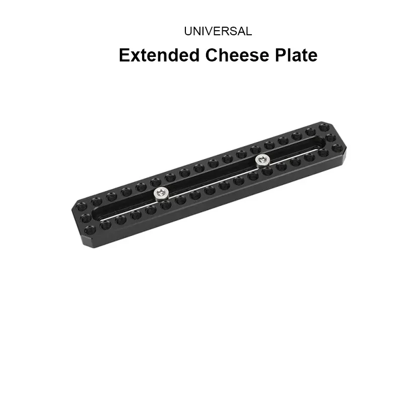 HDRIG  Extended Cheese Plate Camera Easy Baseplate Mounting Light Weight With 1/4inch Thread Holes For Photographic Accessories