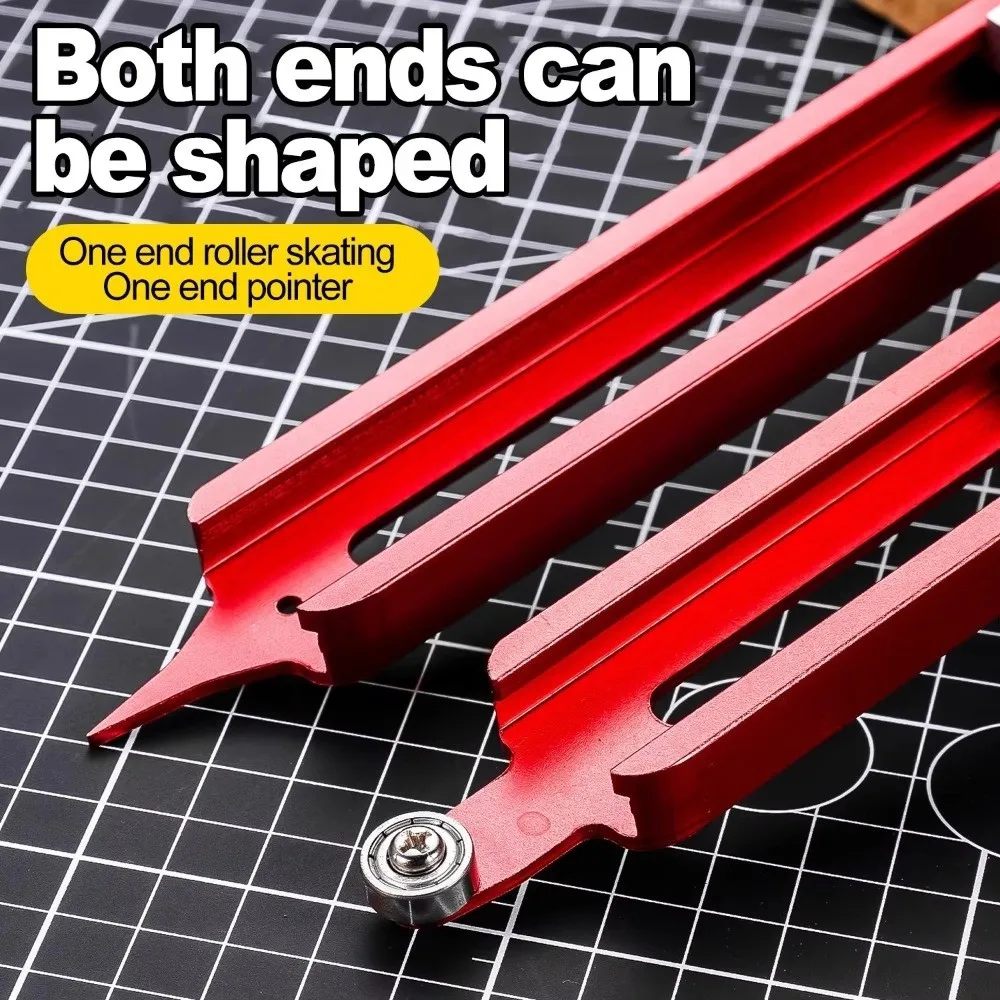 

Professional Adjustable Pencil Holder Contour Gauge Multi-Purpose DIY Measuring Profile Scribe Tool Profile Duplicator