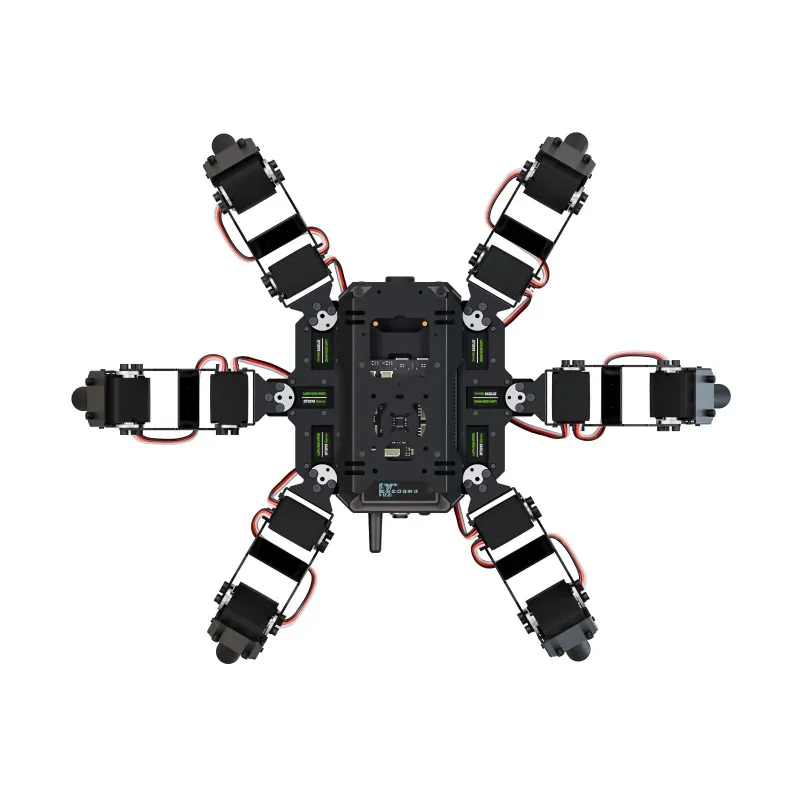 Waveshare 18-DOF HexArth Bionic Hexapod Robot,Open Source For ESP32,Supports Vector Motion Control,Attitude Angle Rotation