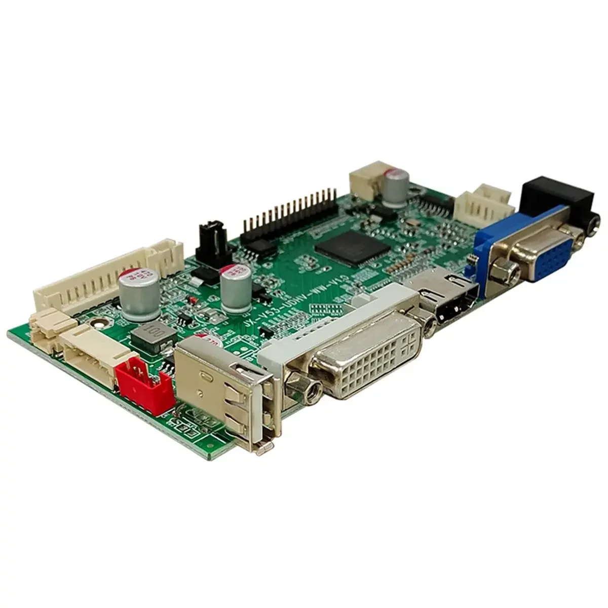 VivaA26Z V53 LCD Driver Solution LVDS Signal Output Support USB , DVI ,-Compatible, VGA ,AV,Universal LCD Controller Board
