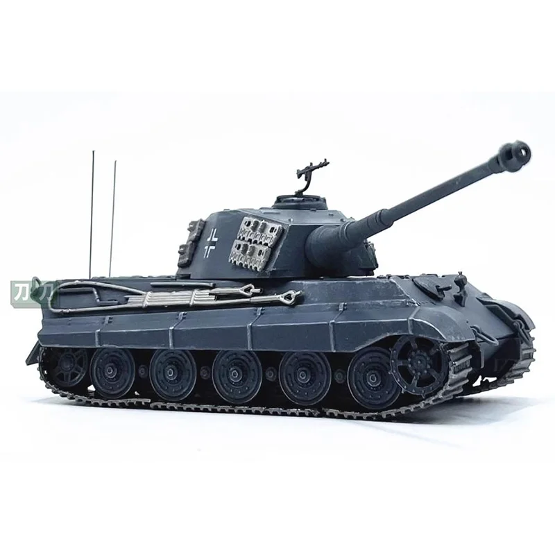

Diecast Scale 1/72 German Tiger King Heavy Tank Model Alloy Material Simulation Tank Model Collection Decoration Display