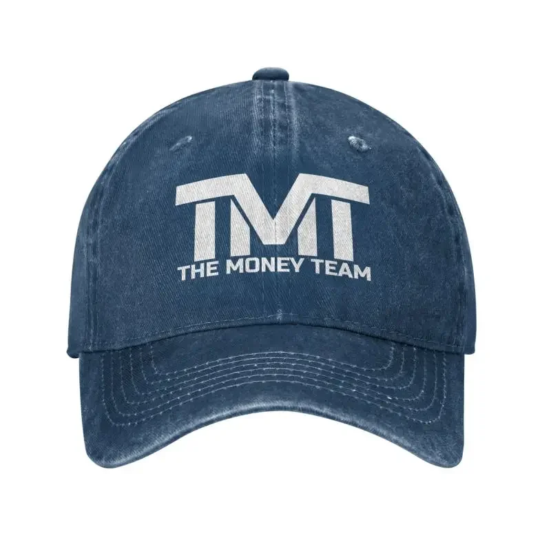 Gorras de béisbol con estampado Floyd Mayweather TMT, gorros unisex de algodón lavado, gorra para deportes al aire libre, correr, ciclismo, gorra para el sol, gorra tipo camionero