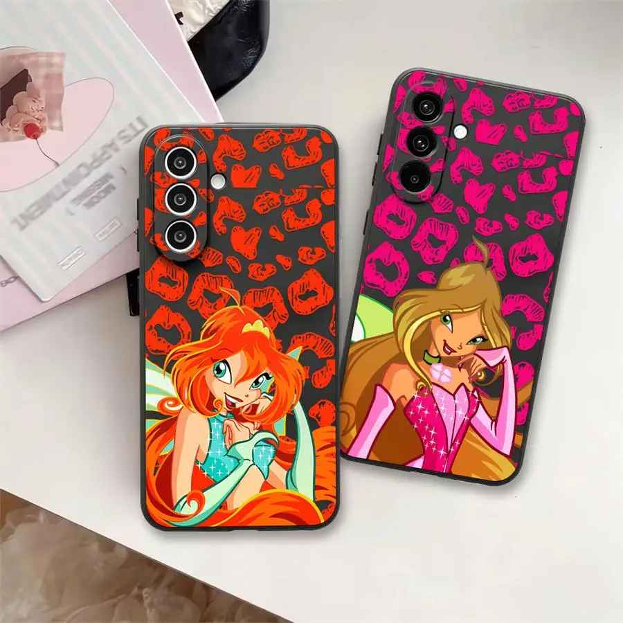 New Girl W-Winx Clubs Phone Cover Case for Samsung Galaxy A57 A23 A06 A55 A37 A73 A51 A15 A05 A25 A16 A12 A52 A36 A50 A53 A17