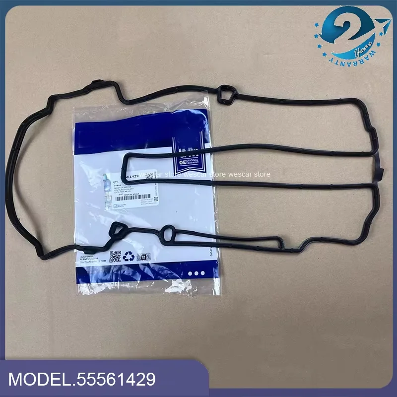 5PCS Original Engine Valve Cover Gasket For Buick Encro 2013 1.4T For Chevy Aveo Cruze Cadillac Opel Vauxhall 55573747 55561429