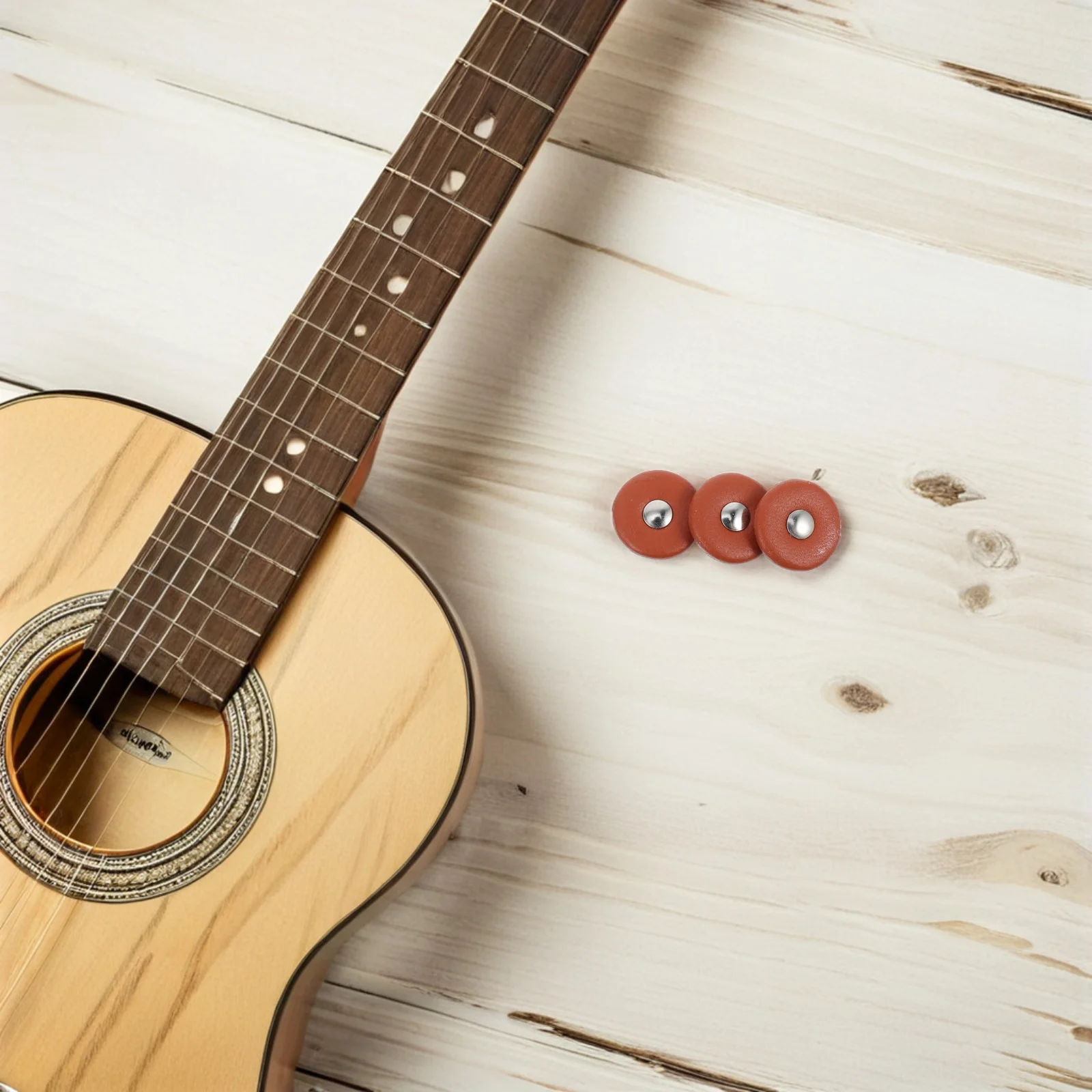 

3Pcs Alto Saxophone Pads Key Replacement Brown 18Mm Repair Parts Instrument Accessories Saxophone Pads