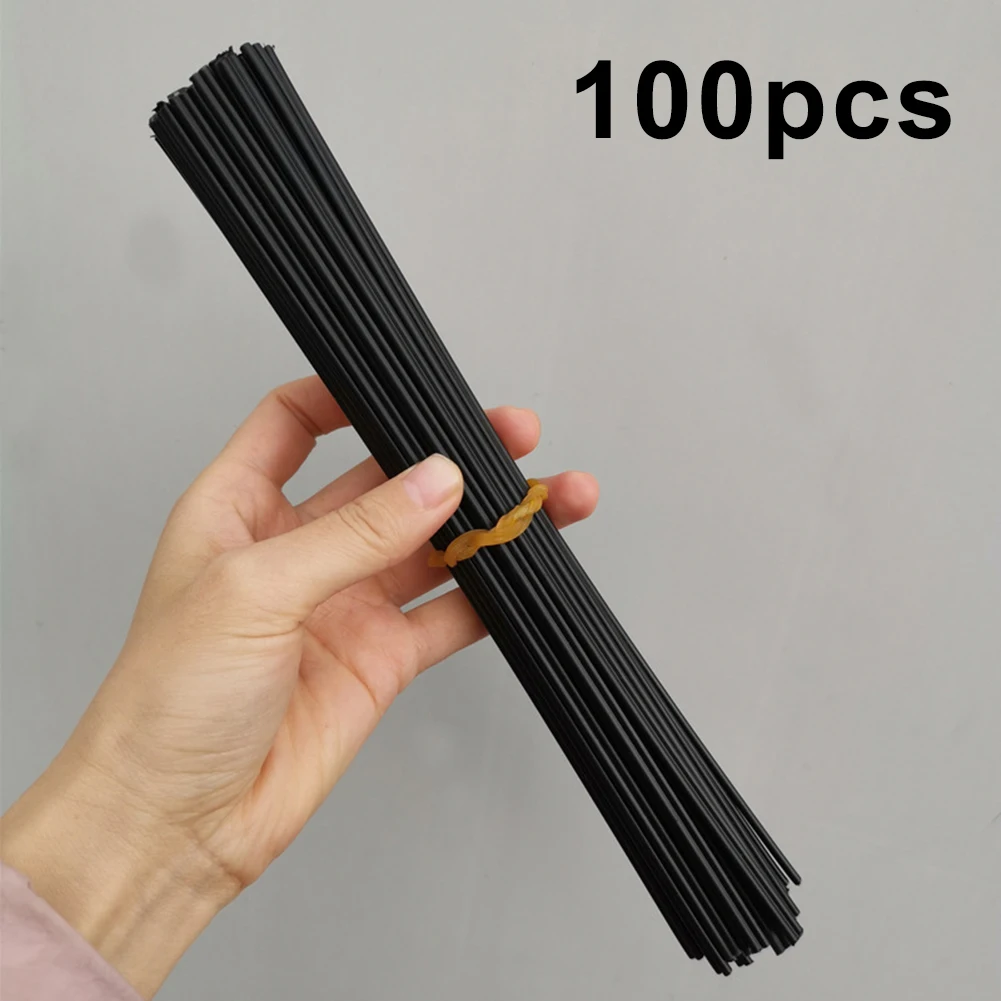 100pcs PP Plastic Welding Rods Set 25cm Rods Welding Rod For Car Bumper Repair Hot Binding Machine Soldering Accessories