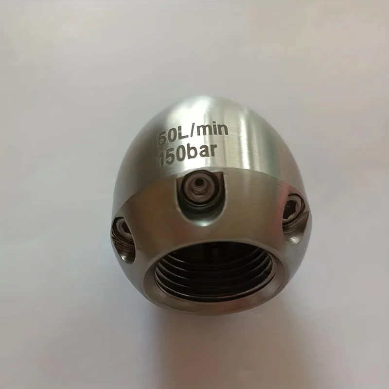 

Промышленная насадка для канализации, очиститель канализации высокого давления для днопоглибления труб, совместимая с большинством шайб