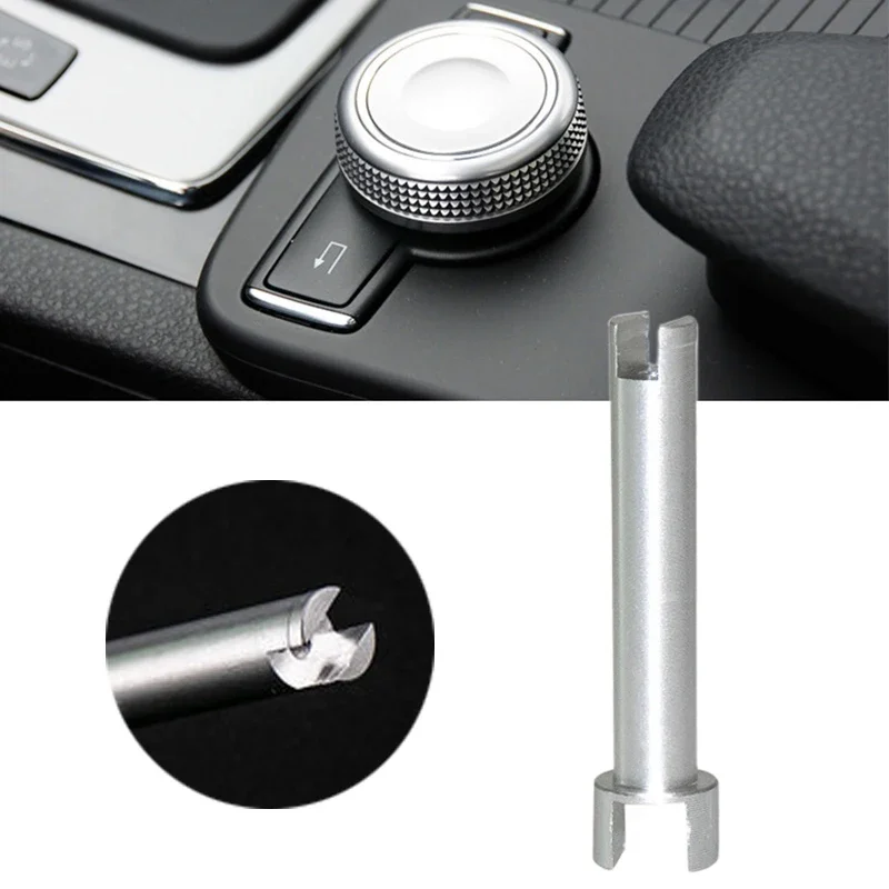 1Pc for Mercedes Benz W204 X204 W212 W218 Command Console Controller Rotary Switch Button Scroll Knob Shaft Repair Accessories