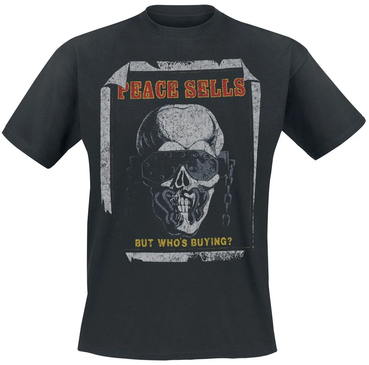 Megadeth Peace Sells But Who's Buying Vintage Print T-Shirt, 100 % Baumwolle, Unisex, Thrash Metal Classic Album Streetwear T-Shirt