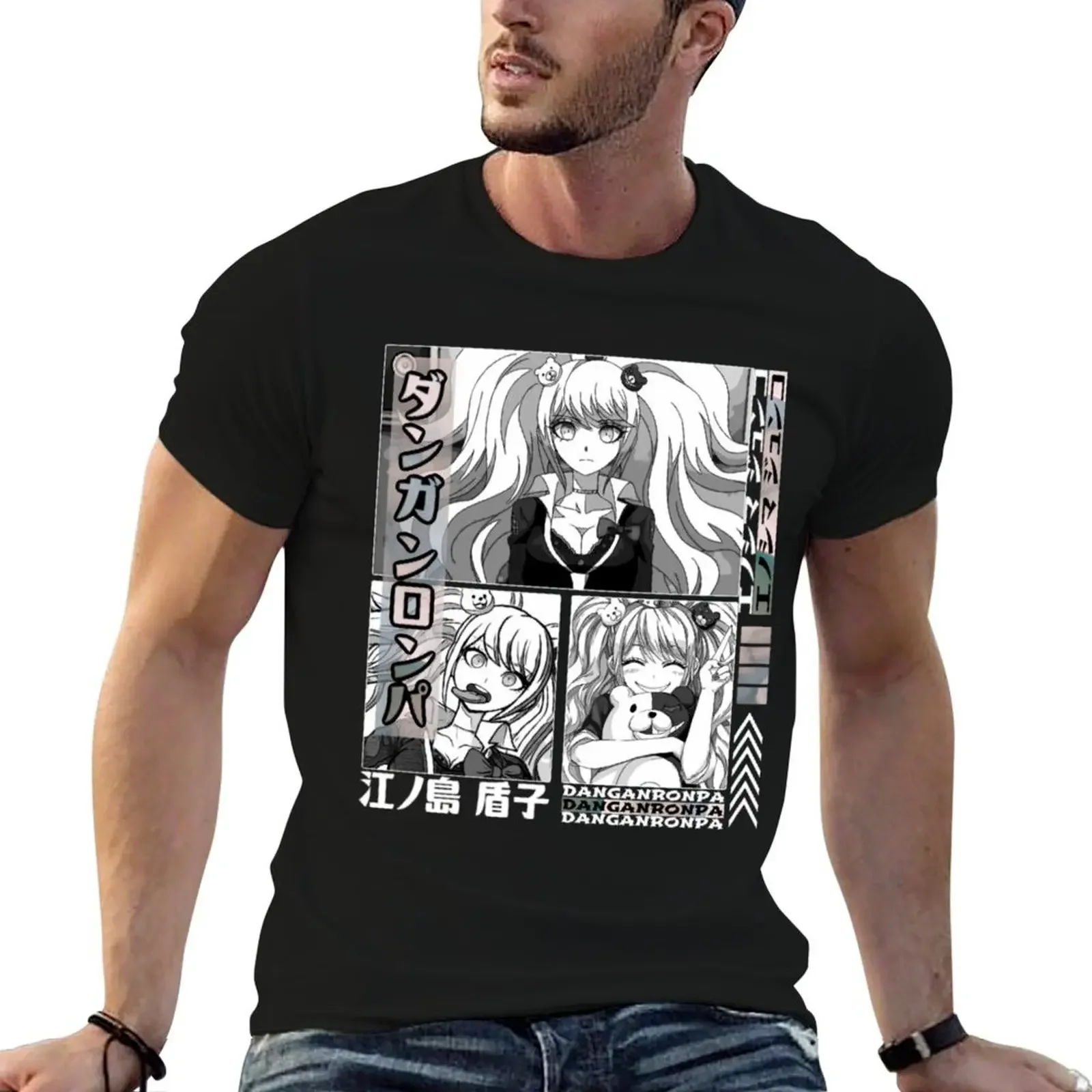 

Junko Enoshima Danganronpa T-Shirt affliction shirts football t shirt plus size men clothing