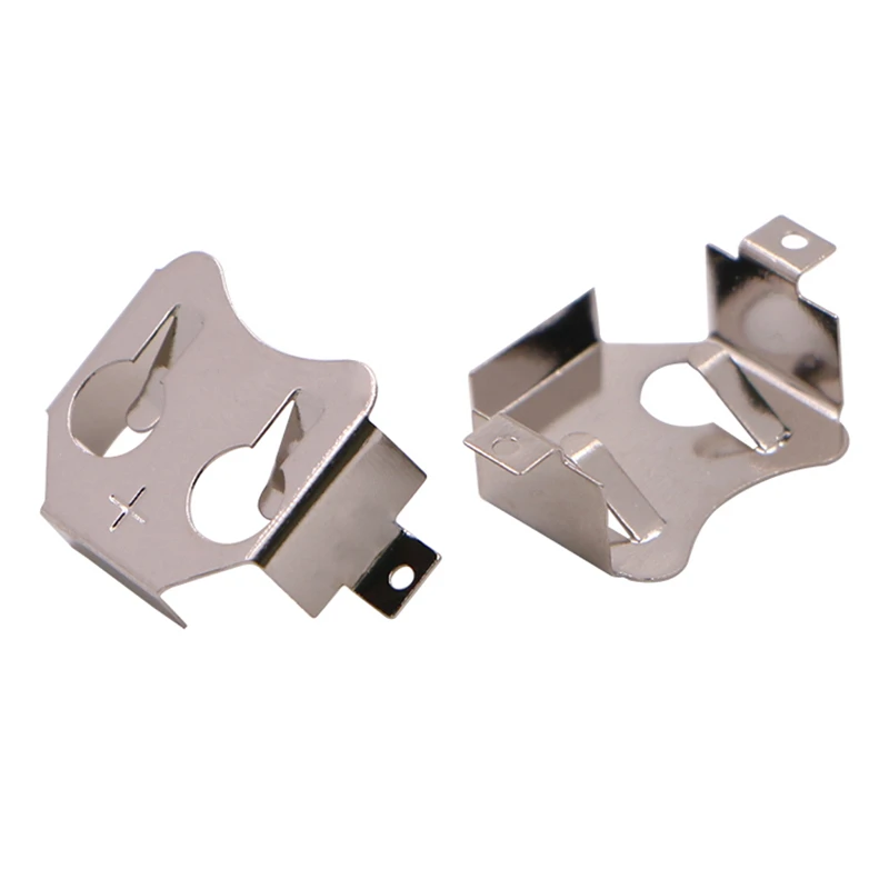 

Precision Stamping LR44 Button Battery Holder SMD SMT LR44, AG13 Battery Retainer Clip 2996 Alternative