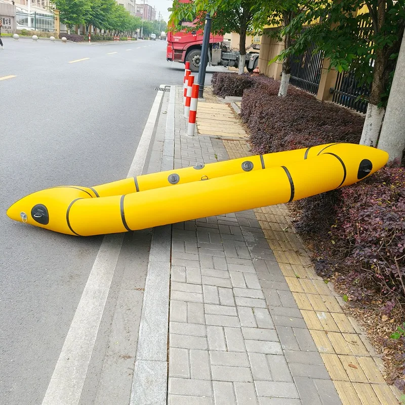 Factory-Supply 3700mm 2-Person Fishing Kayak - Complete with Paddle, Reliable Watercraft for Angling Trips