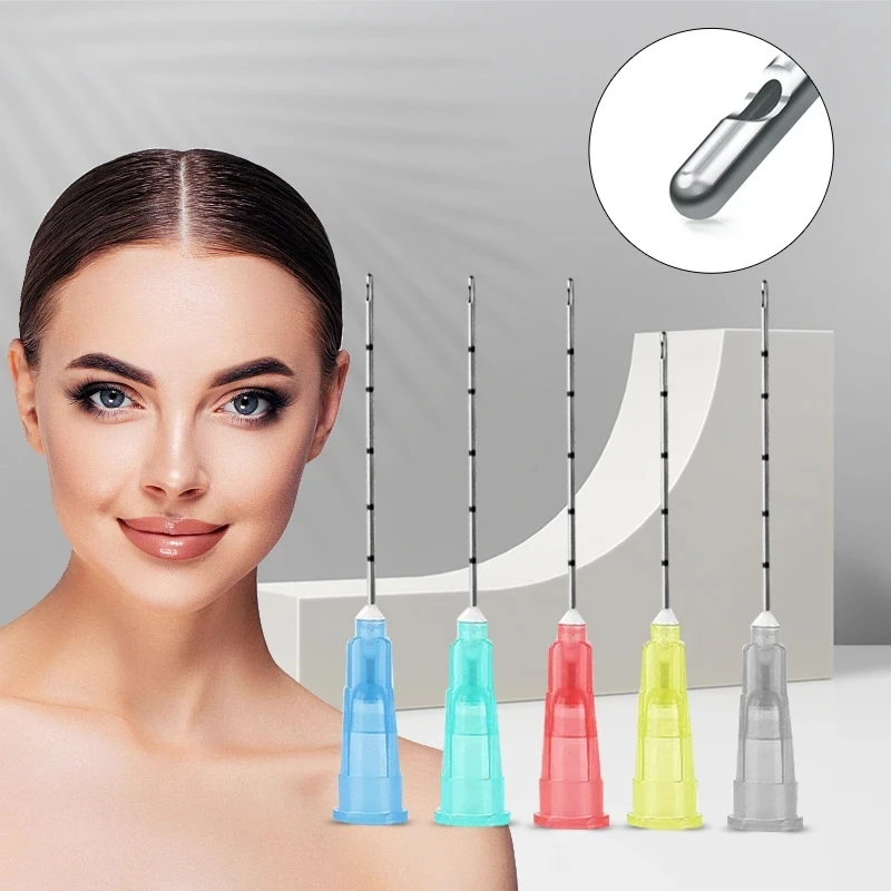 High Quality Disposable Korea Fine Micro Blunt Needle Canula 14G 90MM Blunt Tip Cannula Needle For Filler Hyaluronic