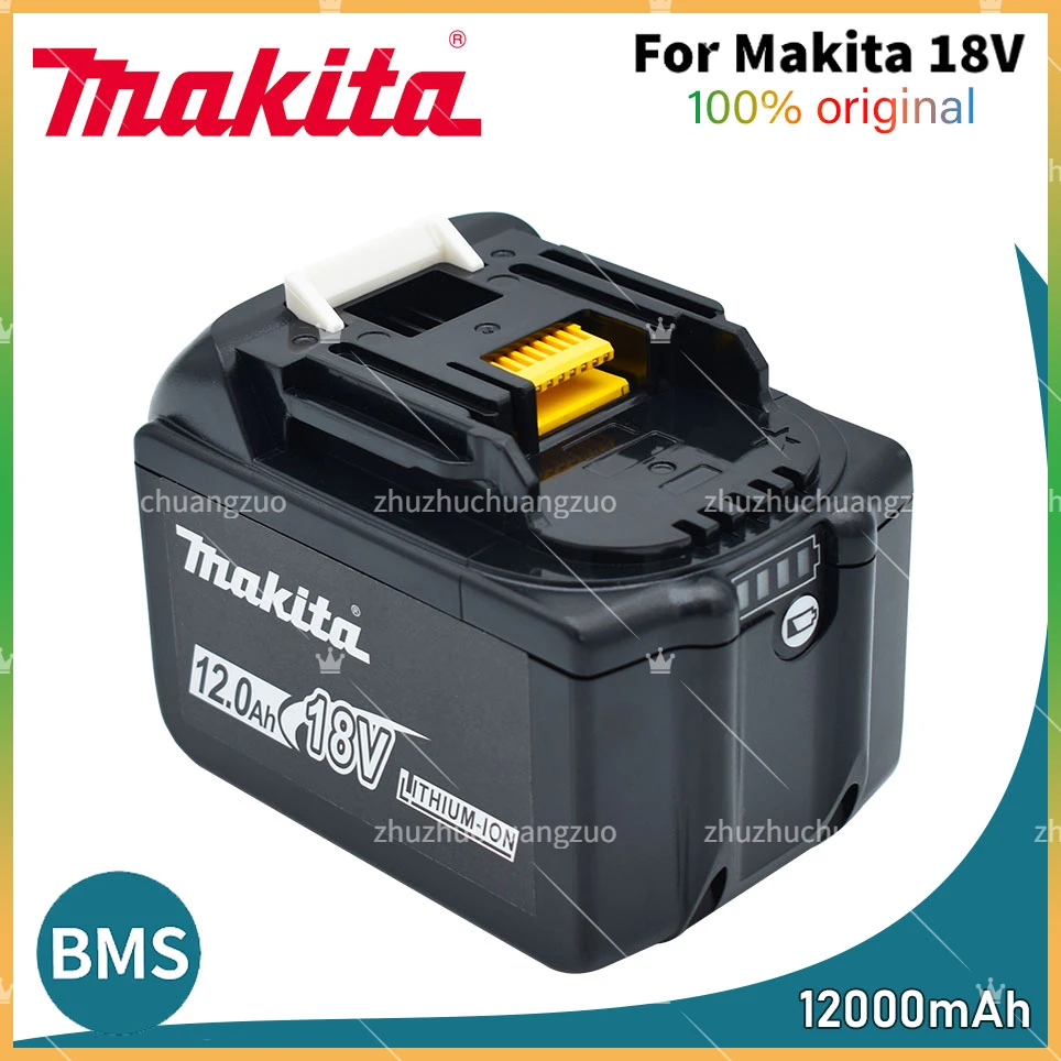 Makita-Batterie aste de rechange, 18V, 12,0 Ah, 18,0 Ah, BL1830, BL1830B, BL1840, BL1840B, BL1850, BL1850B, 100% d\'origine