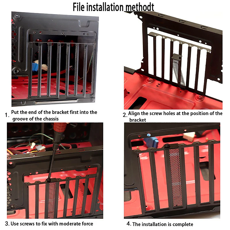 5Pcs PCI Slot Abdeckung Filter Blindplatine Lüfter Staub Belüftung PC Computer Fall Grafikkarte Für Computer Host Chassis