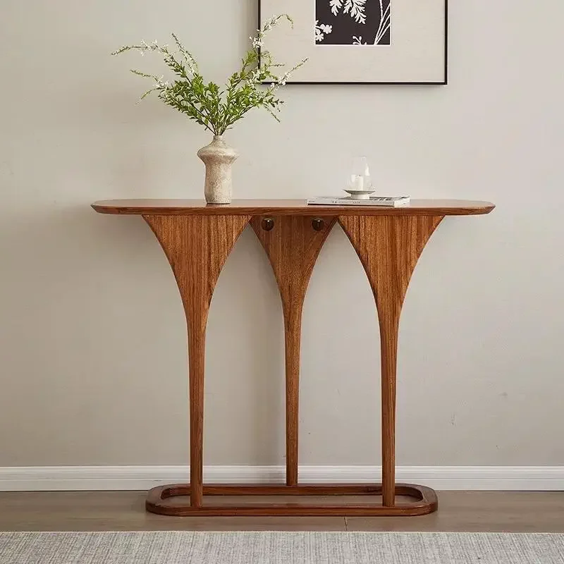 

Minimalist Simple Console Tables Modern Premium Aesthetic Glamour Corner Table Unique Beauty Scrivania Living Room Furniture