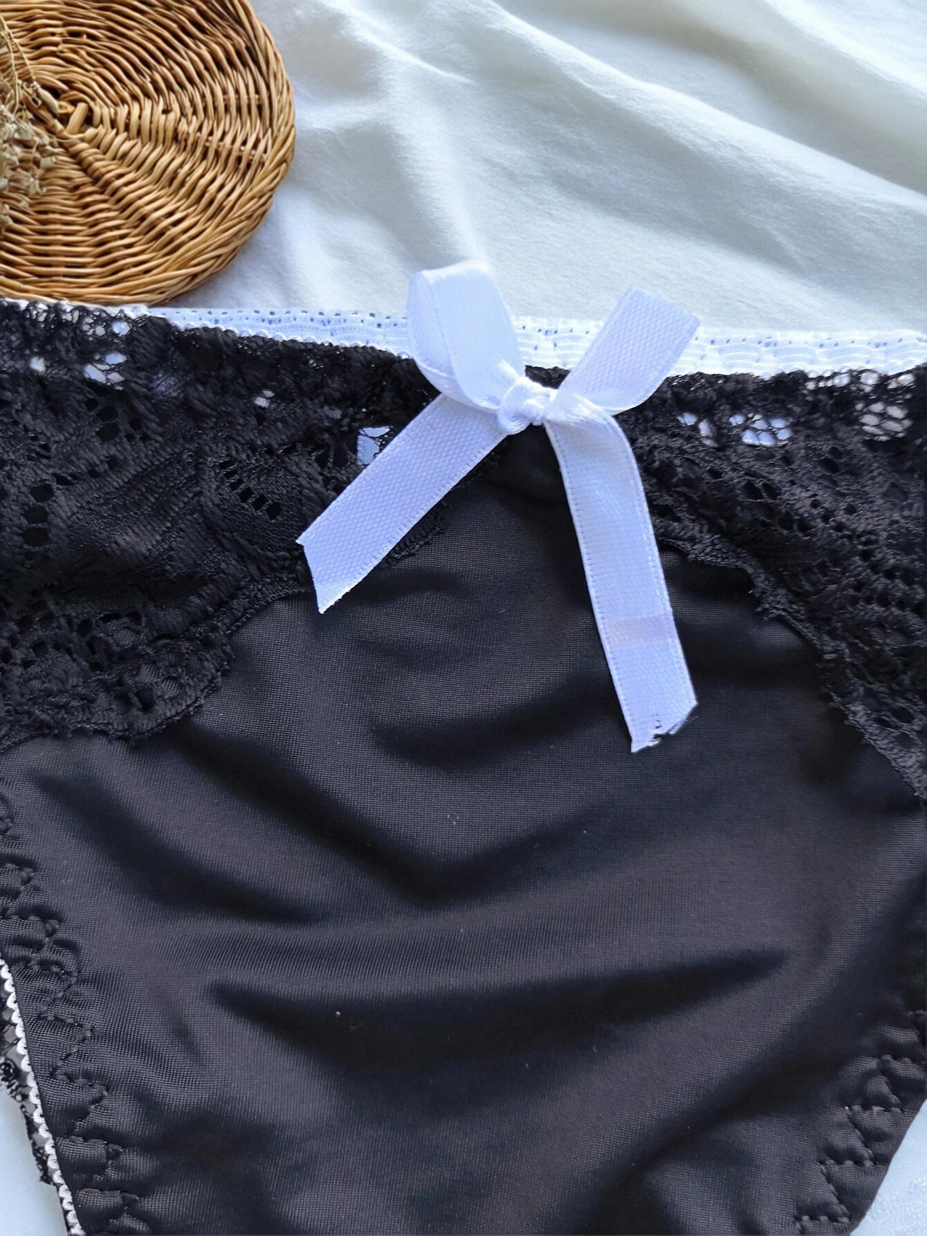 Thumbnail 2 - #48 Trending Womens Lace Trim Comfort Panties Right Now