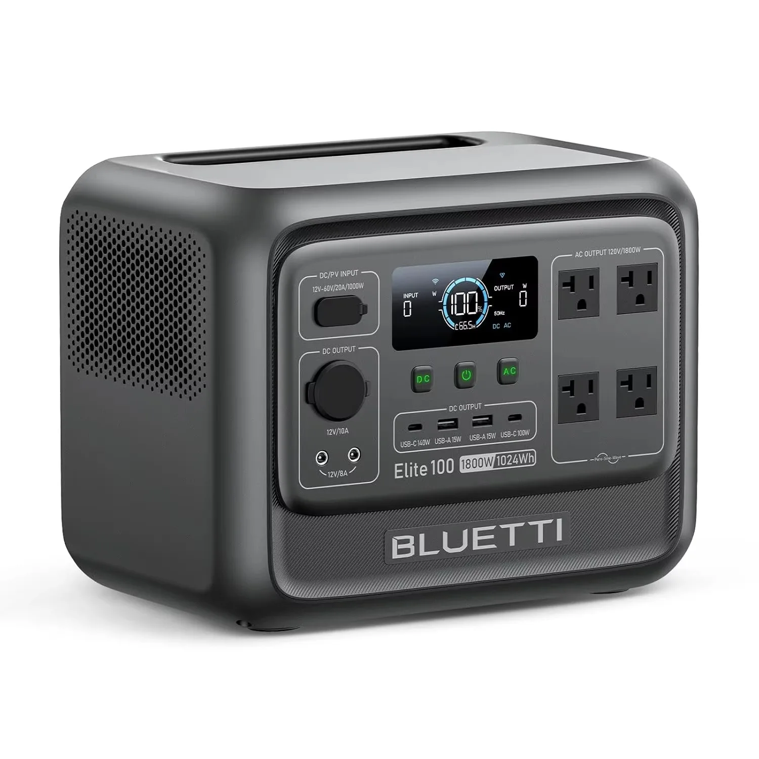 Portable Power Station 1024Wh 1800W 3600W Surge