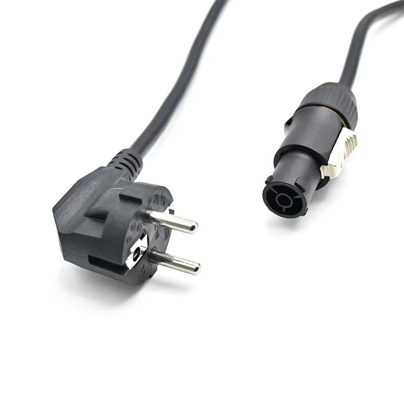 Hochwertiges Schuko True1 Kabel 1m 1,5m 2m 3m 5m 8m 10m Powercon True Con Buchse auf Schuko Stecker Kabel – Detail 2