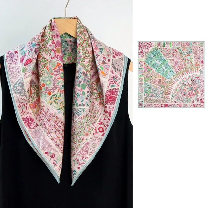 panuelo-cuadrado-de-seda-y-lana-con-estampado-de-jardin-de-monet-en-color-rosa-de-doble-cara-para-mujer-de-estilo-lujoso-y-elegante-ideal-para-el-otono-e-invierno-como-chal-o-accesorio-para-el-cuello