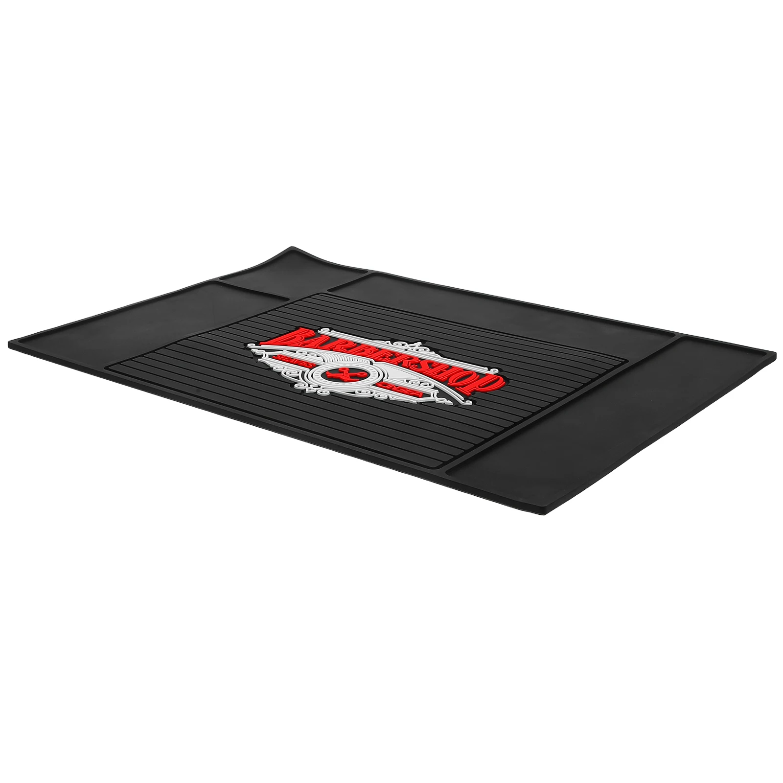 

Hairdressing Tool Pad Non-slip Mat for Scissors Tools Storage Gel Anti-skid Design Home Salon Bath Room Step Pad