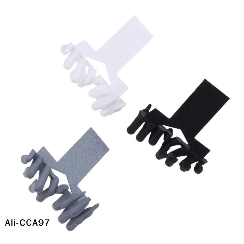 

2 шт. креативных закладок для книг, необычные и персонализированные, с 3D-печатью, дизайн в стиле хоррор, прочные материалы.