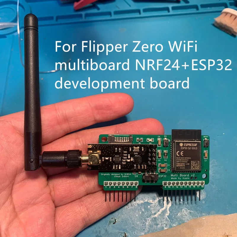 

Макетная плата NRF24 + ESP32 для Flipper Zero WiFi multiboard