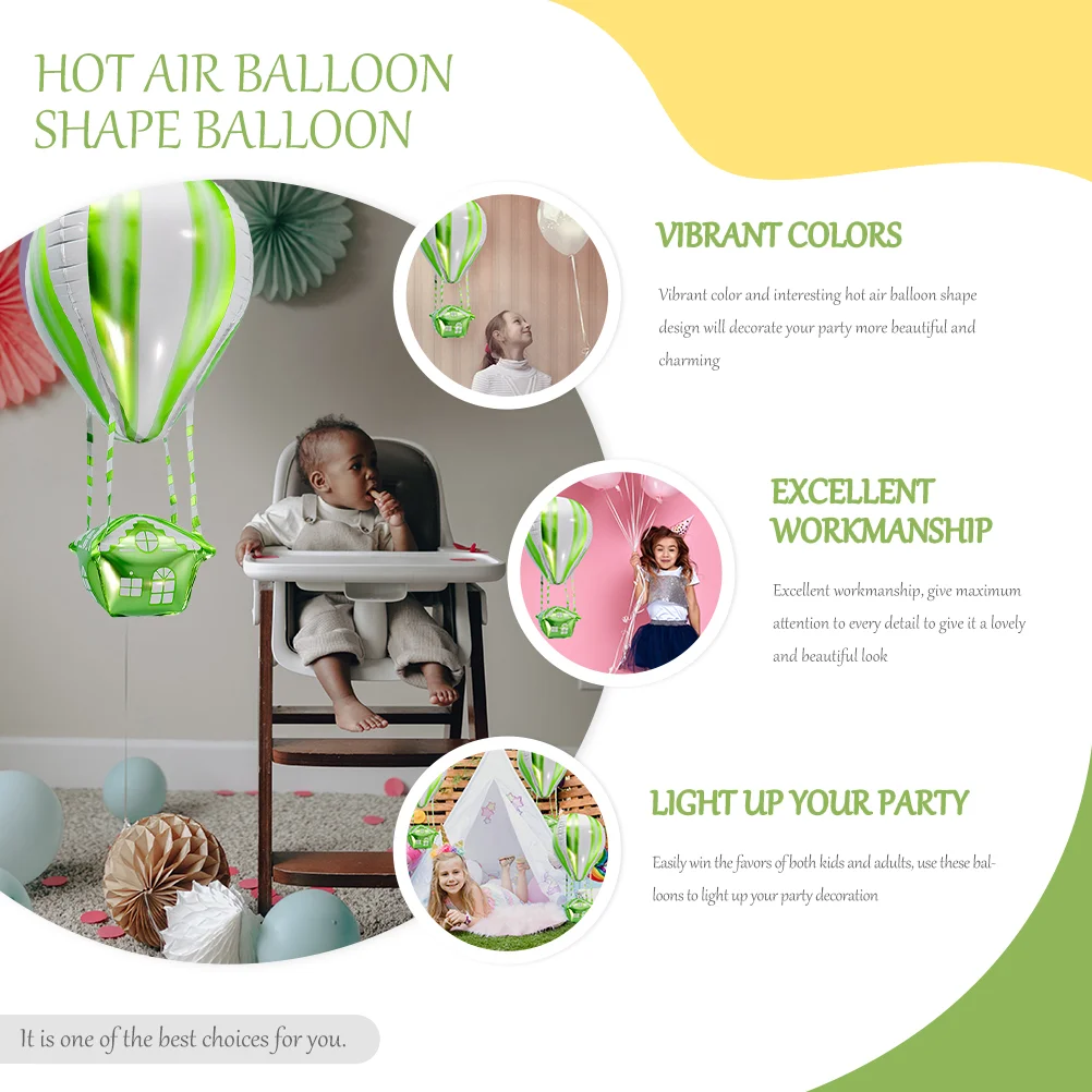 Inflatables Aluminum Film Balloon Orange Balloons Birthday Airplane Green Hot Child Pink Decor