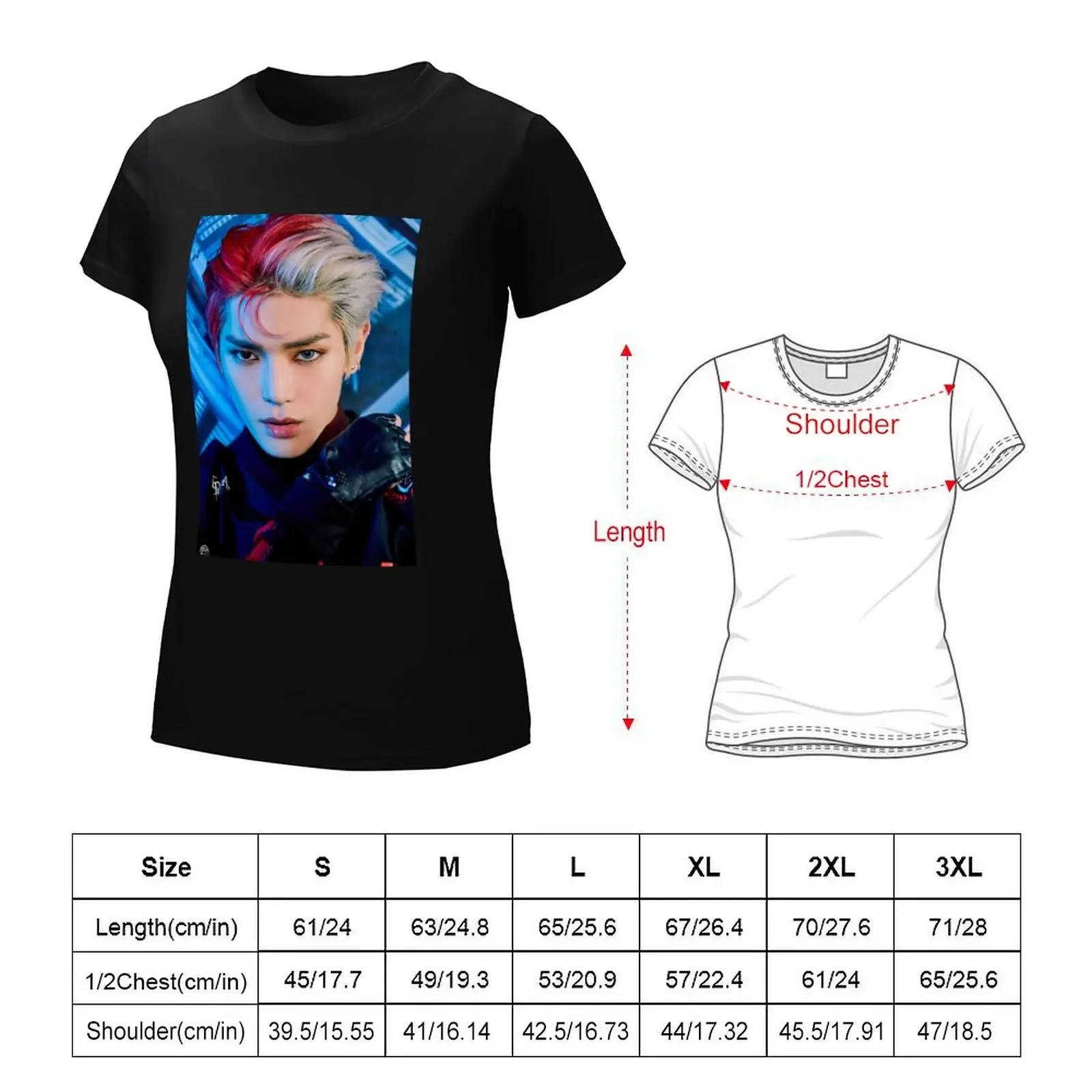 SUPERM SUPER ONE 100 TAEYONG T-Shirt cute clothes Aesthetic clothing western t shirts for Women